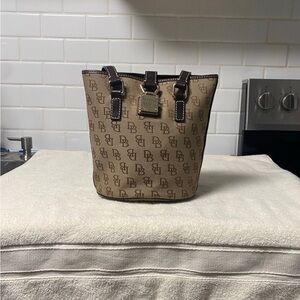 Dooney & Bourke Tan Monogram Handbag